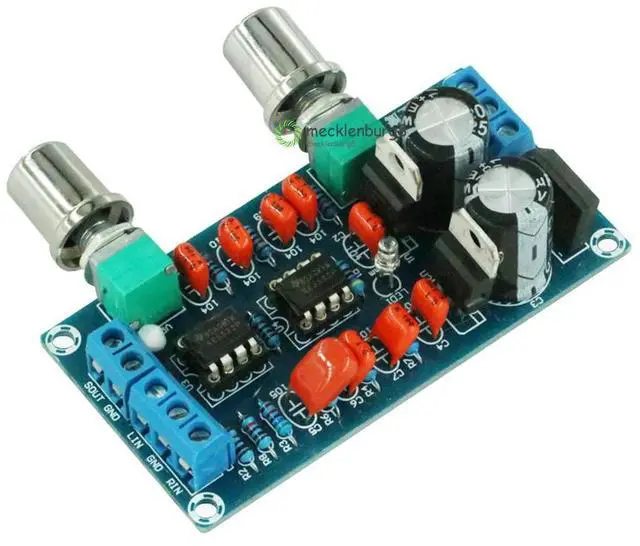 Main image of NE5532 Low Pass Filter Board Level Before The Board Finished Plate Overweight Subwoofer Sound Palette Low-Pass Filter 9-15V