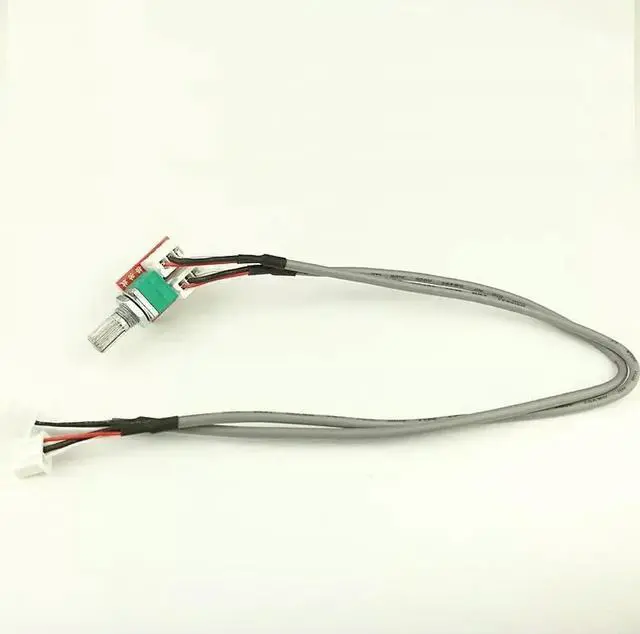 Main image of Volume potentiometer duplex 50K adapter board with 300mm shielded wire DIY audio power amplifier board module