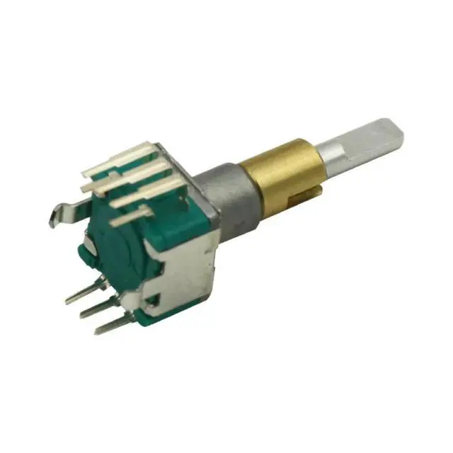 Alt view image 3 of 6 - 1PCS EC11EBB24C03 Dual axis encoder with switch 30 positioning number 15 pulse point handle 25mm For Board Module