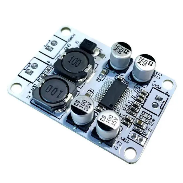 Alt view image 3 of 6 - TPA3110 PBTL Mono Amplifier Board 30W DC 8-26V Digital Power Audio AMP Sound Board for Speakers Amplificador