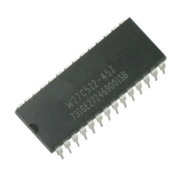 Alt view image 2 of 6 - 1PCS IC Chips W27C512 W27C512-45Z 28DIP IC EEPROM 512KBIT