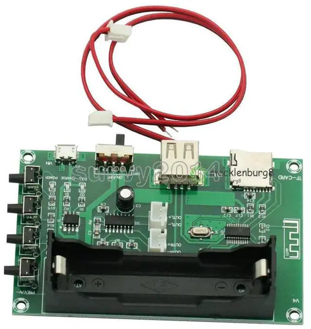 Main image of PAM8403 5W+5W Dual Channel Digital Bluetooth Receiver Audio Stereo Amplifier Module Charging Board DC 5V