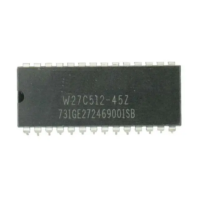 Alt view image 3 of 6 - 1PCS IC Chips W27C512 W27C512-45Z 28DIP IC EEPROM 512KBIT