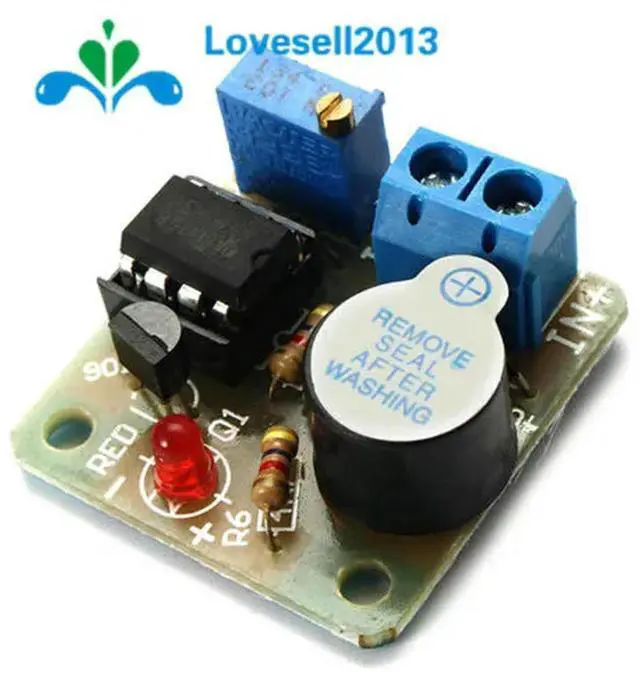 Main image of 12V Accumulator Sound Light Alarm Buzzer Prevent Over Discharge Controller