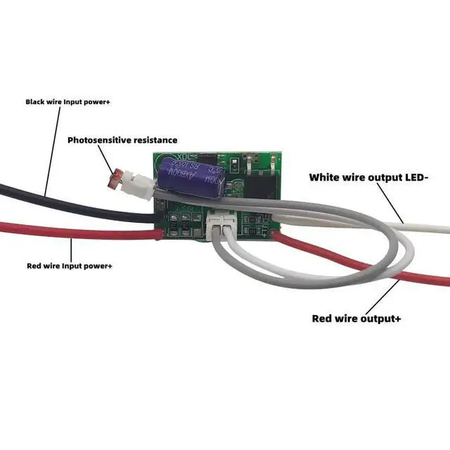 Alt view image 2 of 3 - Low Voltage LED Solar Light Control Induction Circuit Board 5V 12V Lamp light control sensor switch control board