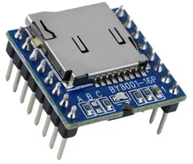 Main image of 1PCS TF Micro SD U-Disk BY8001-16P MP3 Player Audio Voice Module Board 3.3V 5V for