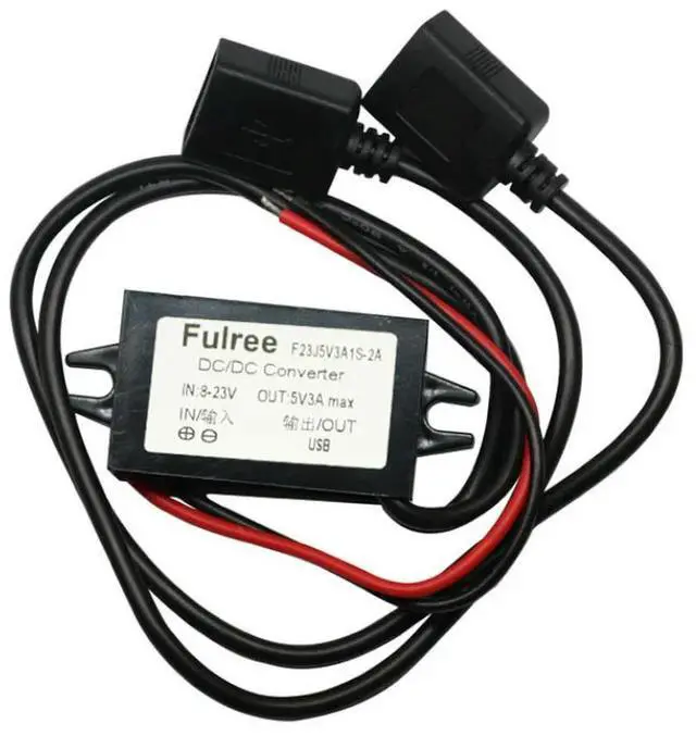 Main image of 15W Waterproof Step Down Volt Power Module UN3F USB Car Power Charger DC Buck Converter Module Voltage Regulator 12 V to 5 V 3A