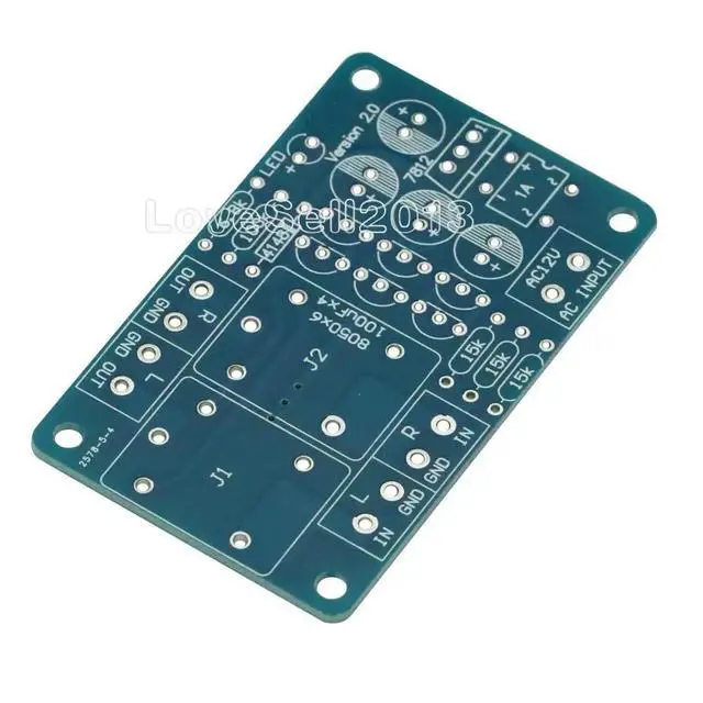 Alt view image 2 of 6 - Audio Speaker Protection Board Components Boot Delay DC Protect Kit DIY For Stereo Amplifier Gauge Breadboard Double Channel