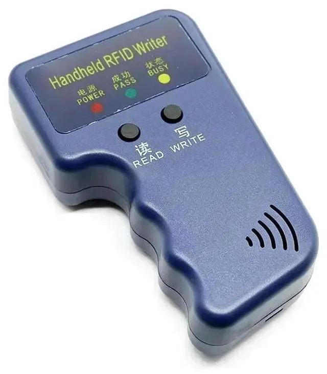 Main image of Repetitive Handheld 125KHz EM4100 5200 RFID ID Card Writer Copier Duplicator Programmer