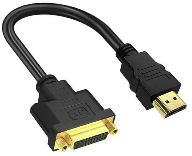 Main image of M/F Male- Female Video Adapter Cord HDMI-compatible To DVI-I 24+5 Cable Video Adapter Cord for PC HDTV DVD LCD Dropshipping