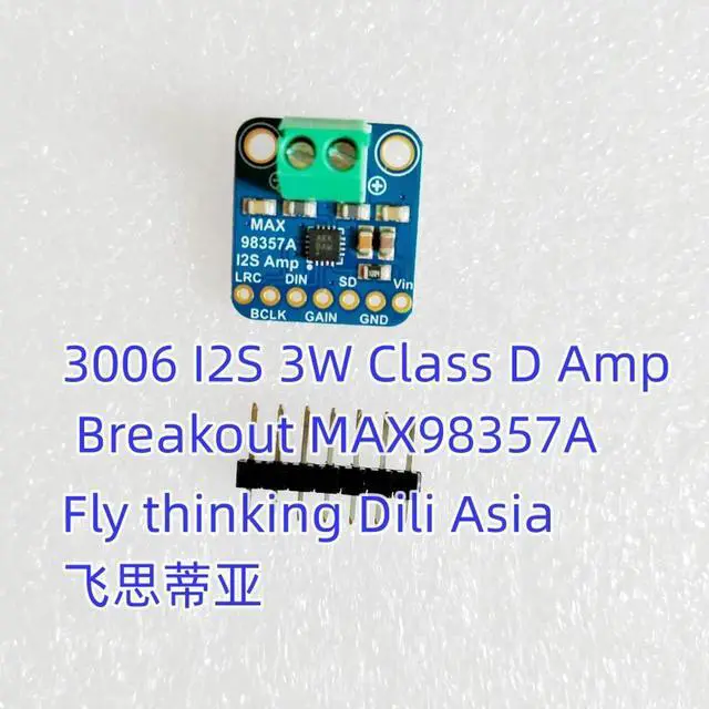 Alt view image 5 of 6 - MAX98357A 3006 I2S 3W Class D Amplifier Breakout