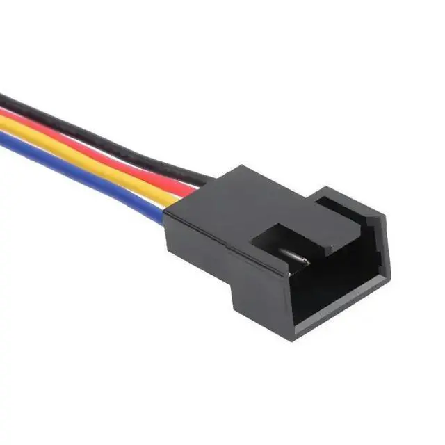 Alt view image 2 of 3 - 1 Pcs 5Pin To 4Pin Cooling Fan Connector Adapter 18cm Extension Cable Wire for Styles 5 Pin Latch Styles PC Laptop