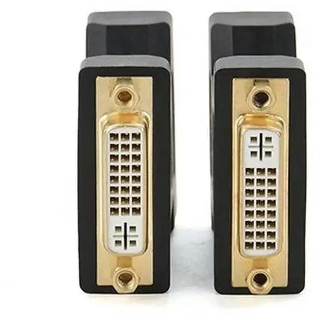 Alt view image 2 of 3 - DVI to DVI adapter Female to Female Converter Gold Plated DVI 24+5 F-F Connector DVI Joiner Adaptor