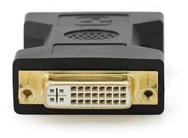 Alt view image 3 of 3 - DVI to DVI adapter Female to Female Converter Gold Plated DVI 24+5 F-F Connector DVI Joiner Adaptor