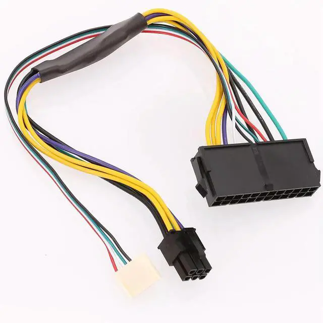 Alt view image 2 of 3 - ATX 24pin To 6pin Line Z200/Z210/Z220/Z230/Z240 SFF Server PSU Main Power Supply Cable 30CM
