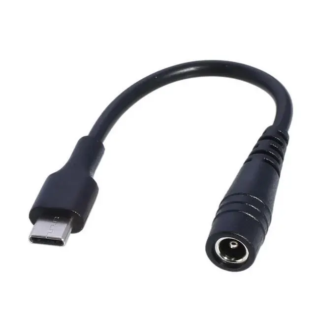 Alt view image 2 of 3 - DC Type-c Female To 5.5*2.1 Female Cables 5521 Power Jack DC Power Conector 5.5x2.1 Adapter USB Type C Converter