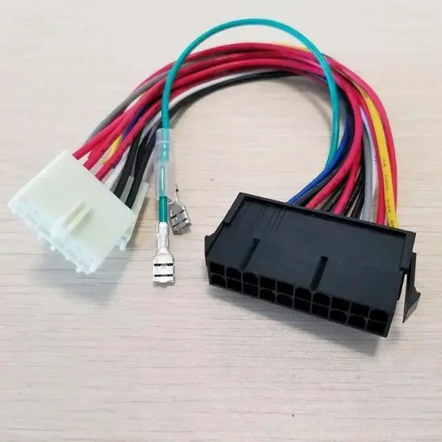Main image of 20Pin ATX To 2x Port 6Pin AT PSU Converter Power Cable Cord for 286 386 486 586 Old Computer