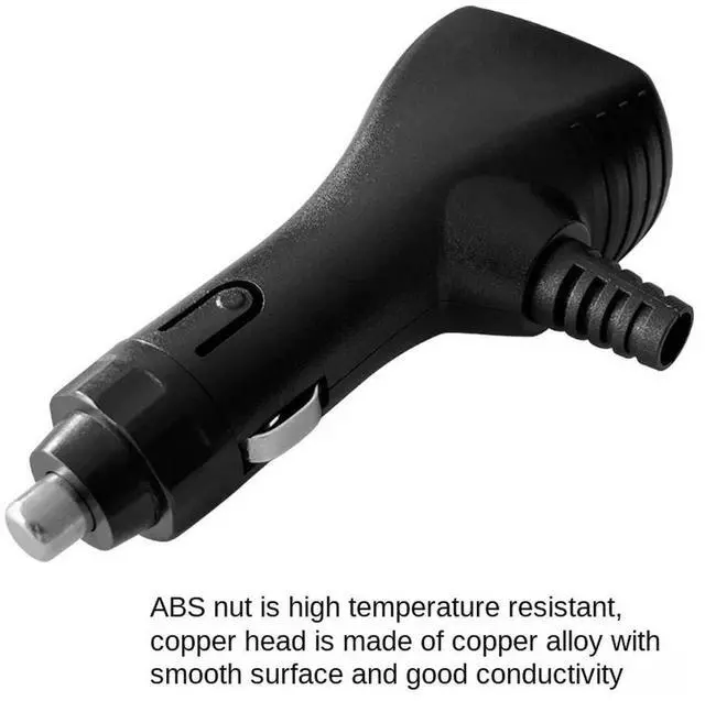 Alt view image 2 of 3 - 12V 24V Heavy Duty Car Cigarette Lighter Plug with Momentary and ON OFF ON Switch