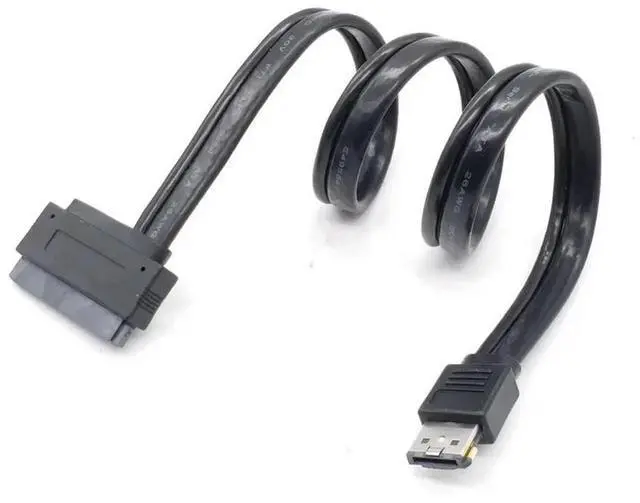 Main image of 7+15Pin SATA HDD To Power ESATA Adapter Power Esata USB 2.0 5V 12V Combo To 2.5Inch 3.5Inch 22Pin Sata Hdd Adapter Cable