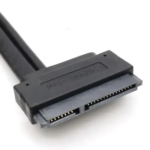 Alt view image 3 of 3 - 7+15Pin SATA HDD To Power ESATA Adapter Power Esata USB 2.0 5V 12V Combo To 2.5Inch 3.5Inch 22Pin Sata Hdd Adapter Cable