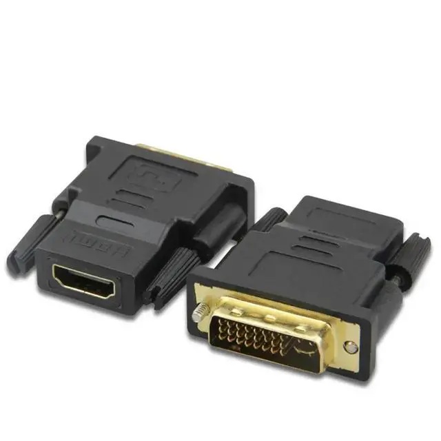 Alt view image 3 of 3 - DVI 24+5 To Adapter Cables Plated Plug Male To Female HDMI-compatible To DVI Cable Converter 1080P for HDTV Projector Monitor