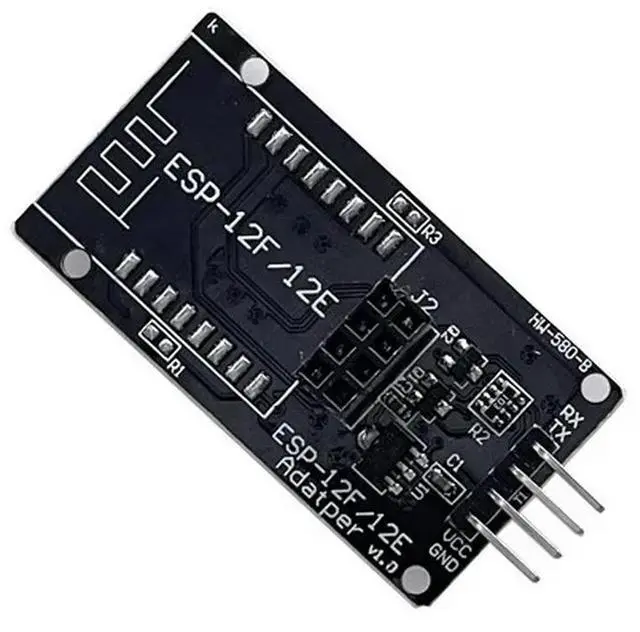 Alt view image 2 of 2 - 1PCS ESP8266 ESP-12F ESP-12E Serial Adapter Module Expansion Board 5V For ESP12F ESP12E
