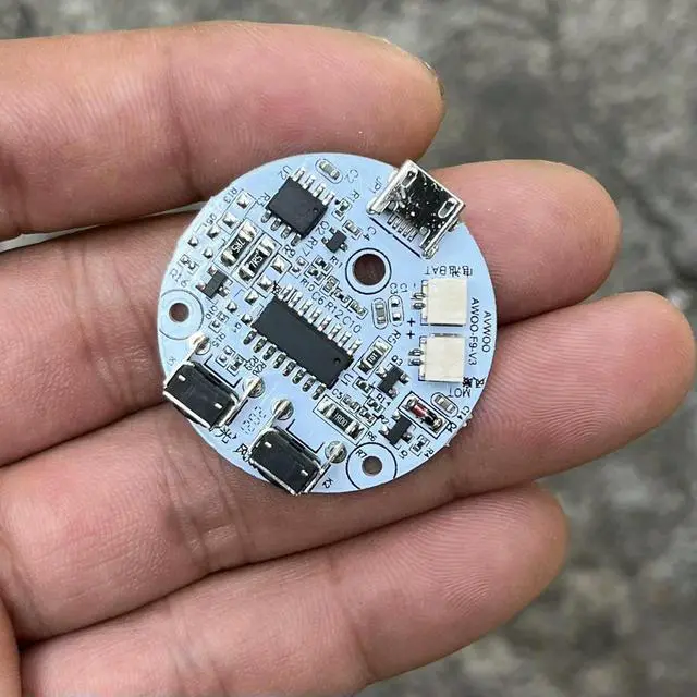Alt view image 3 of 3 - diy electronic 3.7V motor boost control board with LED