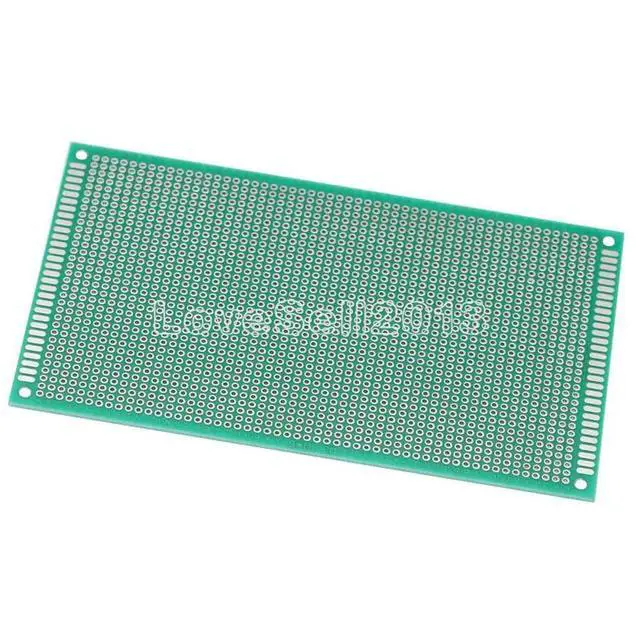 Alt view image 2 of 3 - 9x15cm Double Side Board DIY Prototype Paper Printed Circuit Panel PCB 1.6mm Cheaper 9 x 15 cm
