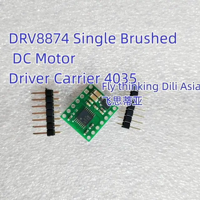 Alt view image 4 of 6 - fslx DRV8874 Single Brushed DC Motor Driver Carrier 4035