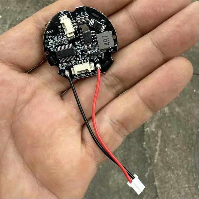 Alt view image 3 of 3 - GLD-F08-MIAN Fan Motor control board with digital display