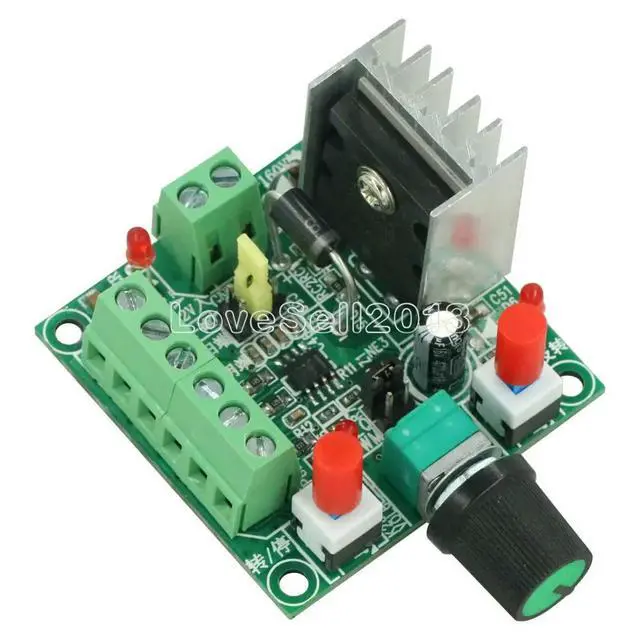 Alt view image 3 of 3 - Stepper Motor Driver Speed Board Controller Pulse Signal Generator Module