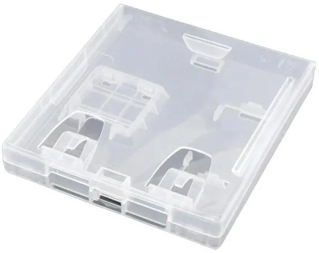 Main image of Clear White Protective Cartridge Holder Case For 3DS 2DS Modern Gaming Systems
