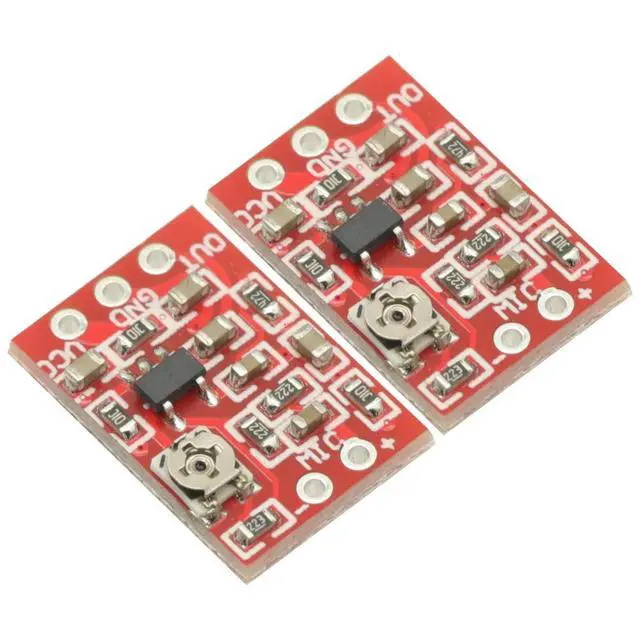 Alt view image 2 of 3 - 1PCS DC 3-5V Electret Microphone Preamplifier Module with Voice Compression Amp Sound Amplifier Board