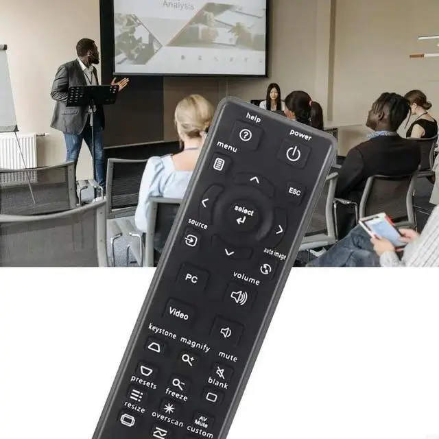 Alt view image 6 of 6 - 2025 Replacement Remote Control for InFocus IN126ST IN112 IN124ST IN122ST Projector