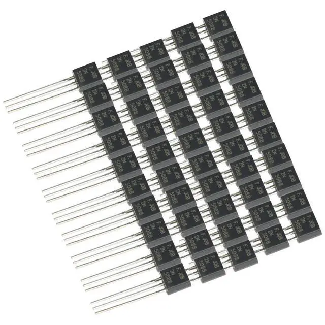 Alt view image 2 of 3 - 50PCS TO-92 2N5088 Transistor 0.05A 30V 2N5088G 2N5088BU NPN Power Silicon Transistors 0.05 Amp 30 Volt TO-92