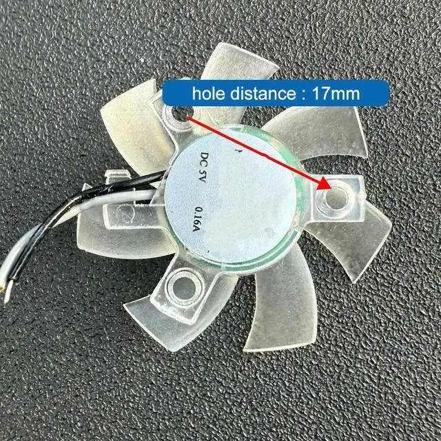 Alt view image 3 of 3 - DIY electronic 3505 luminous color changing fan 5V 37mm