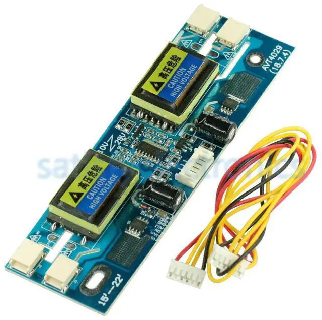 Main image of Universal CCFL Inverter LCD Monitor 4 Lamp 10~30V for Laptop 15~22" Widescreen