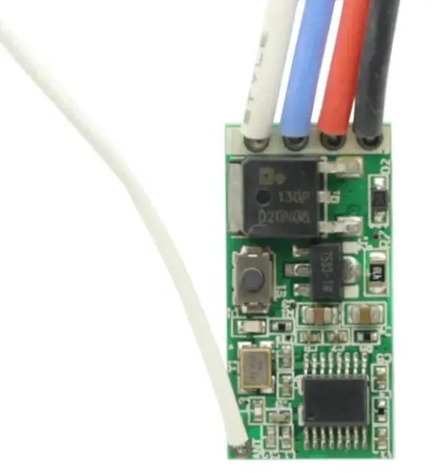 Main image of 3.6V-24V 433 Mhz 1CH RF Relay Receiver Universal Remote Control Switch Micro Module For Module Board