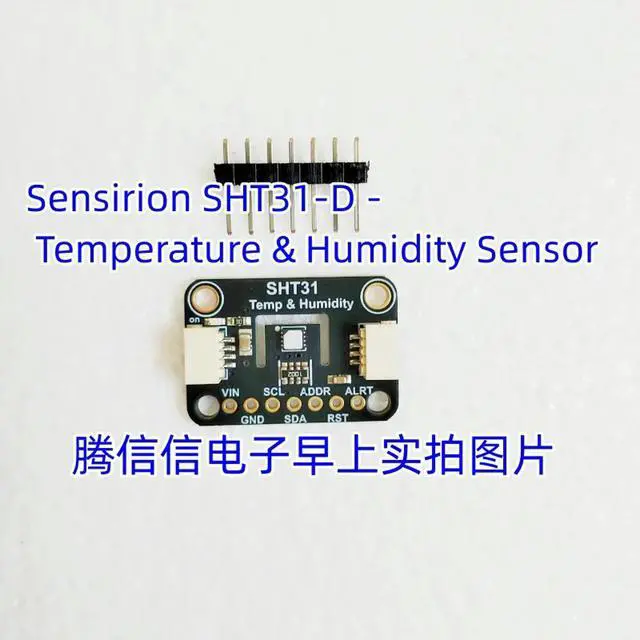 Alt view image 4 of 4 - 2857 Sensirion SHT31-D - Temperature & Humidity Sensor SHT31-DIS-F