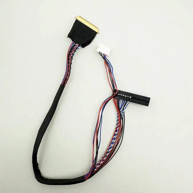 Alt view image 2 of 6 - 40P 1ch 6-bit lvds cable for 15.6" Laptop LED screen I-PEX20453-40P