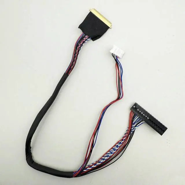 Alt view image 3 of 6 - 40P 1ch 6-bit lvds cable for 15.6" Laptop LED screen I-PEX20453-40P