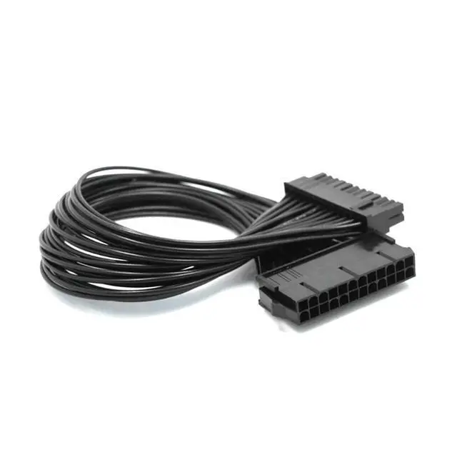 Alt view image 6 of 6 - 2025 ATX 24 Pin Motherboard Power Extension Cable Internal PC PSU ATX 24 Pin Male to 24 Pin Female Extension Power Cable
