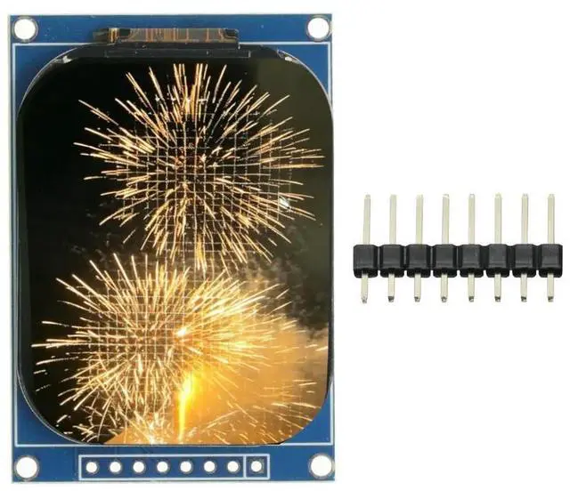 Alt view image 2 of 3 - 1PCS 2.01 Inch TFT LCD Display Module, 240×296 IPS Color Screen, 8 Pin 4-Wire SPI Serial LCD Module