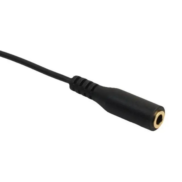 Alt view image 3 of 3 - Universal 3.5mm Stereo Audio Male To 2 Female Headphone Microphone TRRS Y Splitter Cable Adapter Audio Adapter Cable