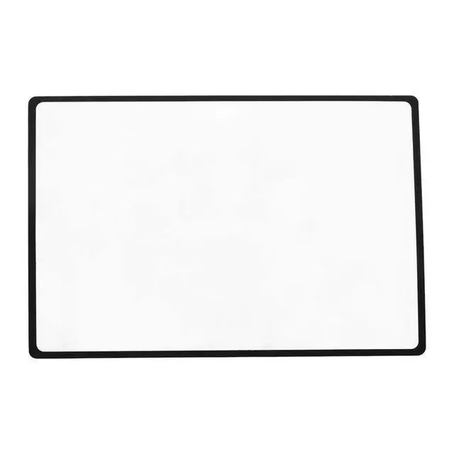 Alt view image 3 of 3 - YM-5X Reading Support Sheet Magnifier Magnifying Glass 3-Zoom Black