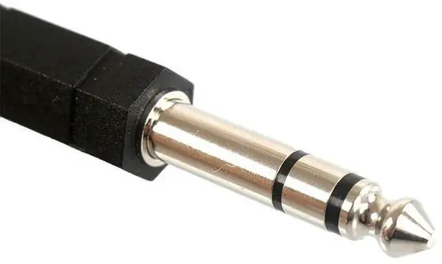 Alt view image 3 of 3 - 5pcs 6.35mm 1/4 Male To 3.5mm 1/8 Female Stereo Audio Mic Plug Adapter Jack 2pcs/lot