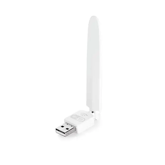 Alt view image 2 of 3 - 150M External USB Adapter Antenna Dongle Mini LAN Network Card 802.11n/g/b for XP Vista Win7 Win8