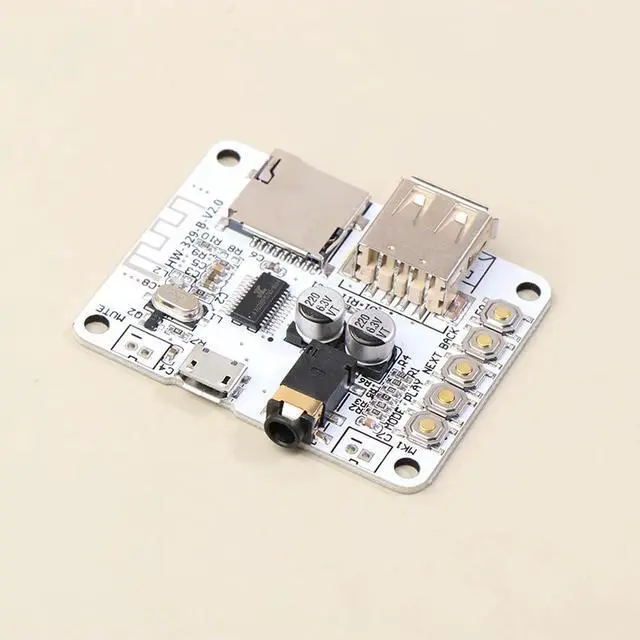 Alt view image 2 of 3 - Audio Receiver Board With USB TF Card Slot Decoding Playback Preamp Output -004 5V 2.1 Stereo Music Module