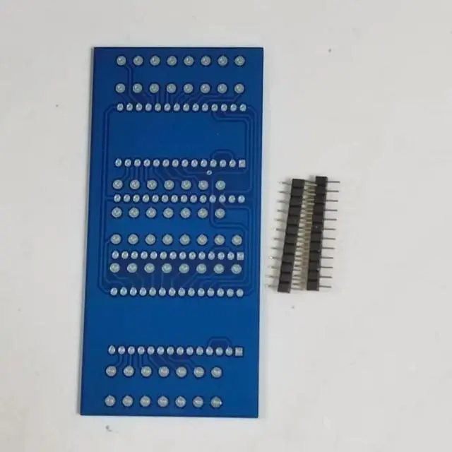 Alt view image 3 of 3 - TDA1541 Chip Adapter Socket:Gold Plated Pins Dual-Chip To Single-Chip Converter Conversion Module