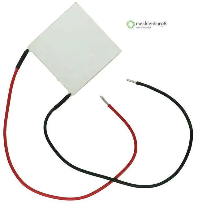 Alt view image 3 of 3 - TEC1 12715 TEC1-12715 12 V TEC Thermoelectric Peltier cooler 40 * 40 mm 12 V-15.4 V 15A Peltier Elemente module